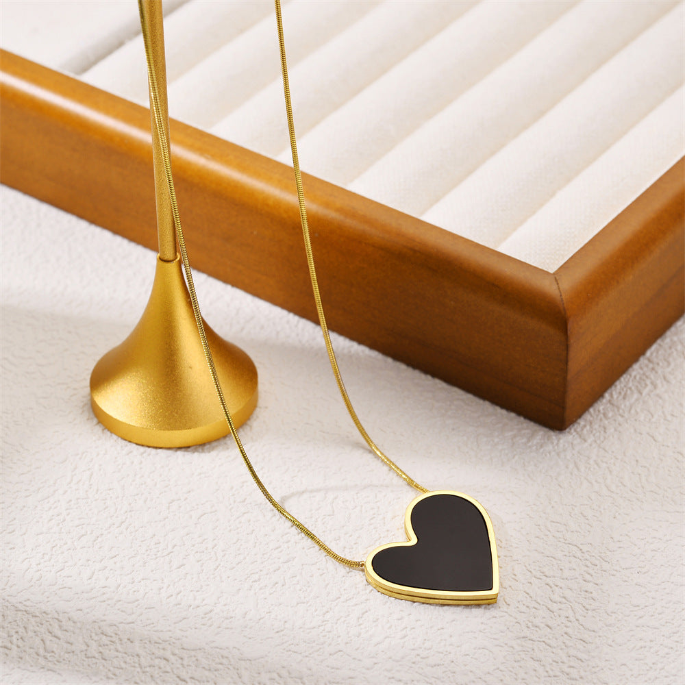 Classic Gold Heart Necklace