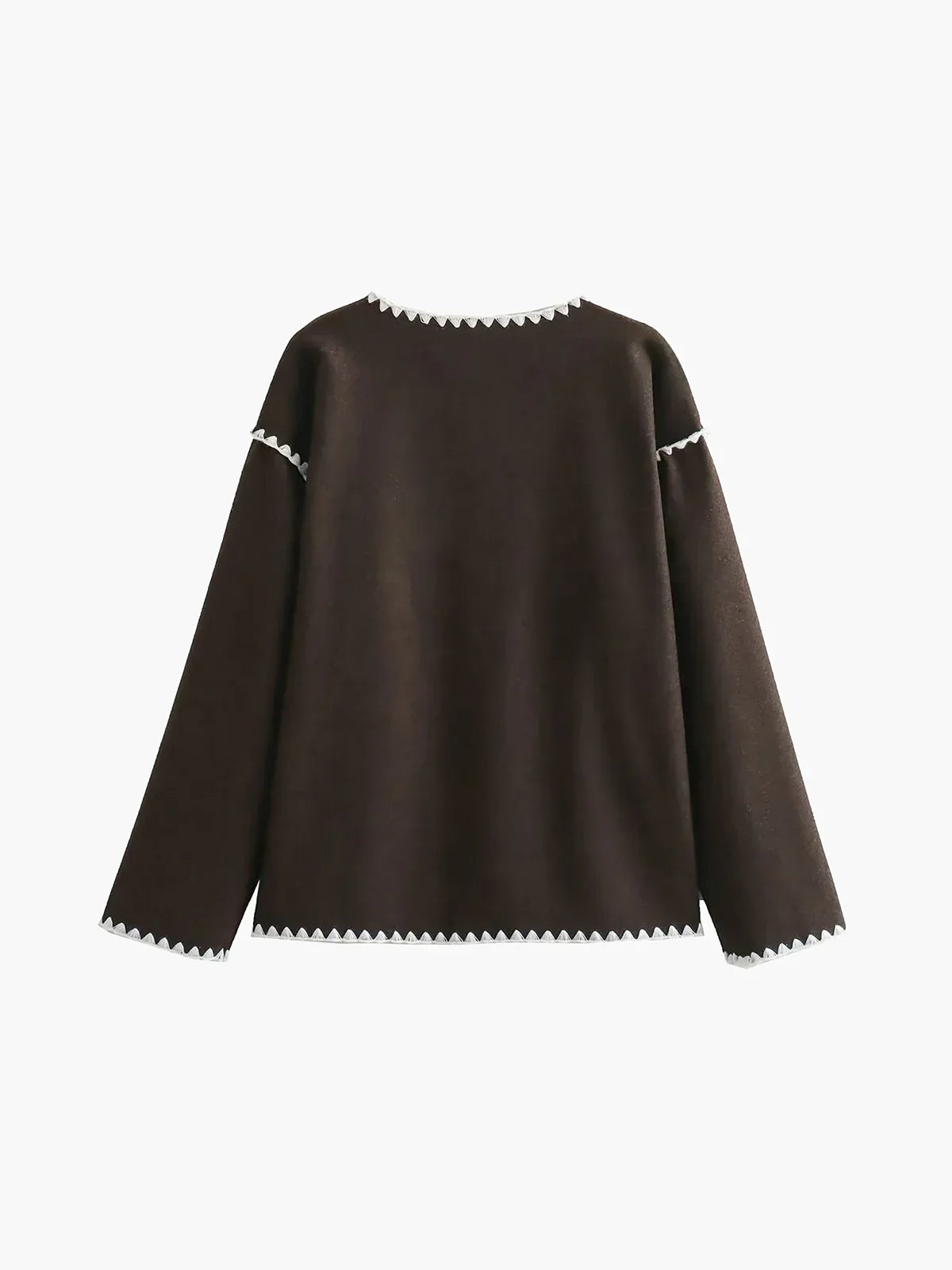 Keep the Warm Essential Contrast Trim Coat