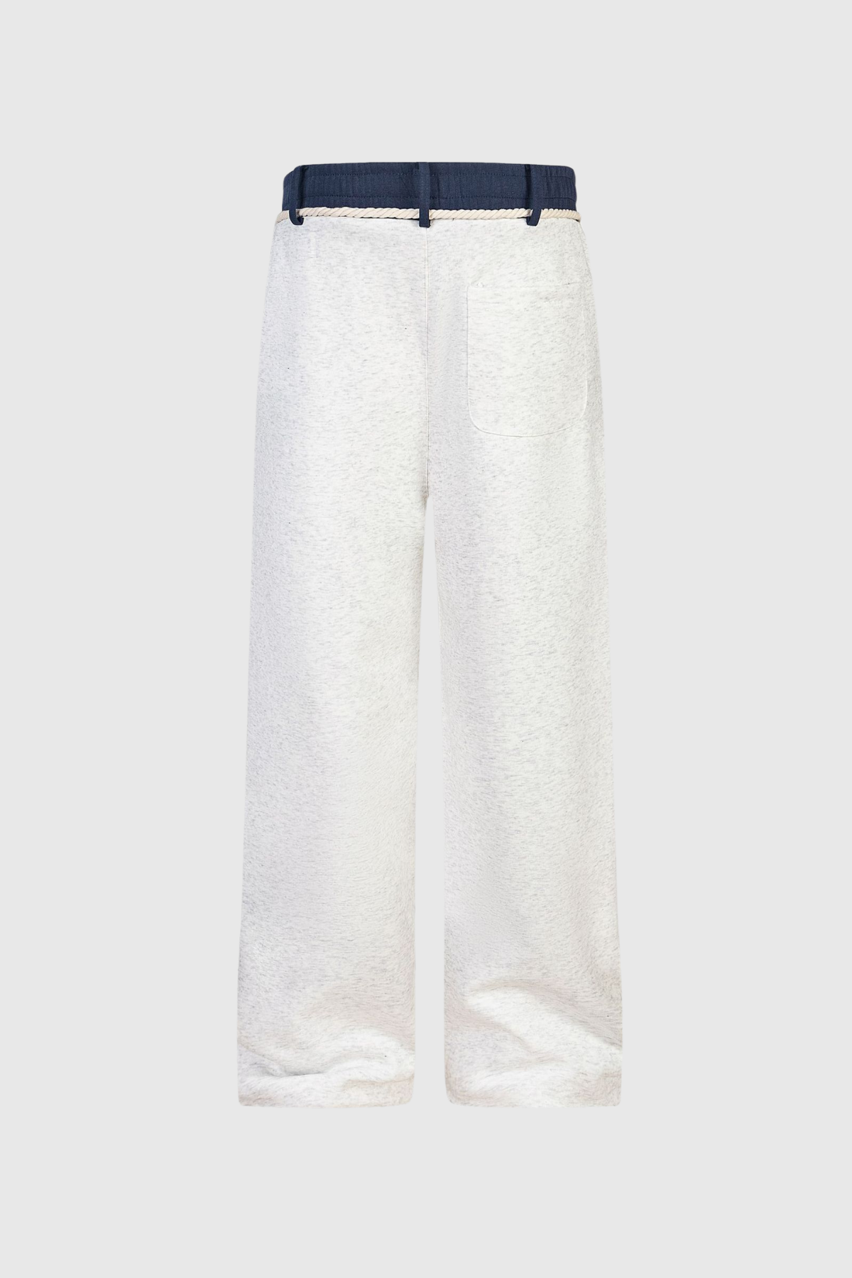 Boann Fringe Pants in White