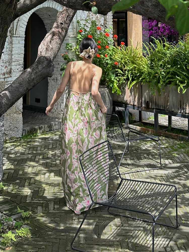 Printed Maxi Dress _ the Perfect Beach Getaway Dress