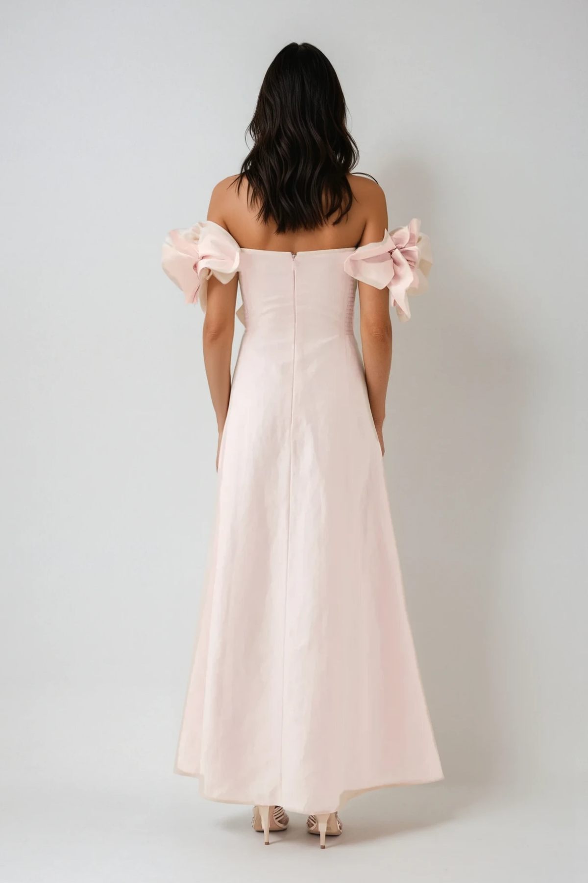 Calypso Flower Maxi Dress in Pink