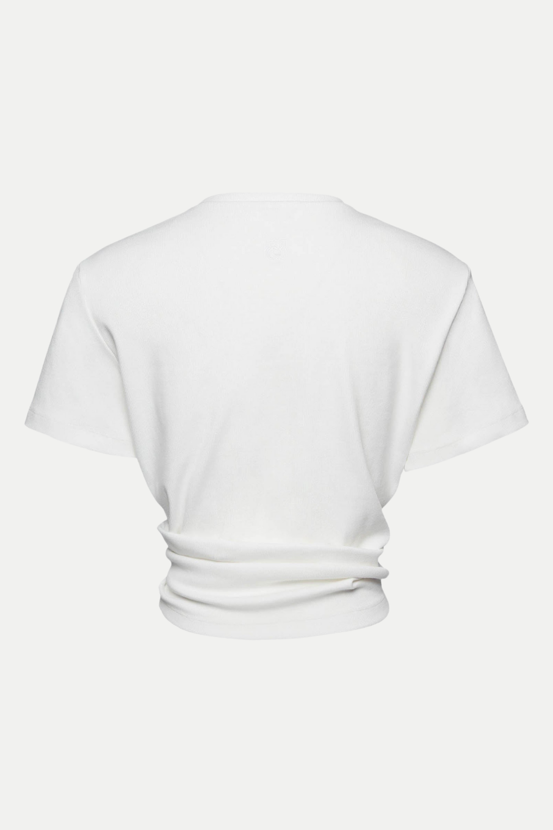 Orlina Knotted T-shirt - White