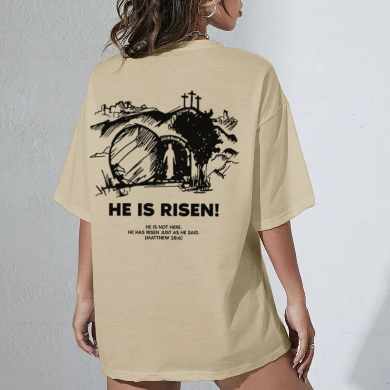 Aster Back Print T-shirt