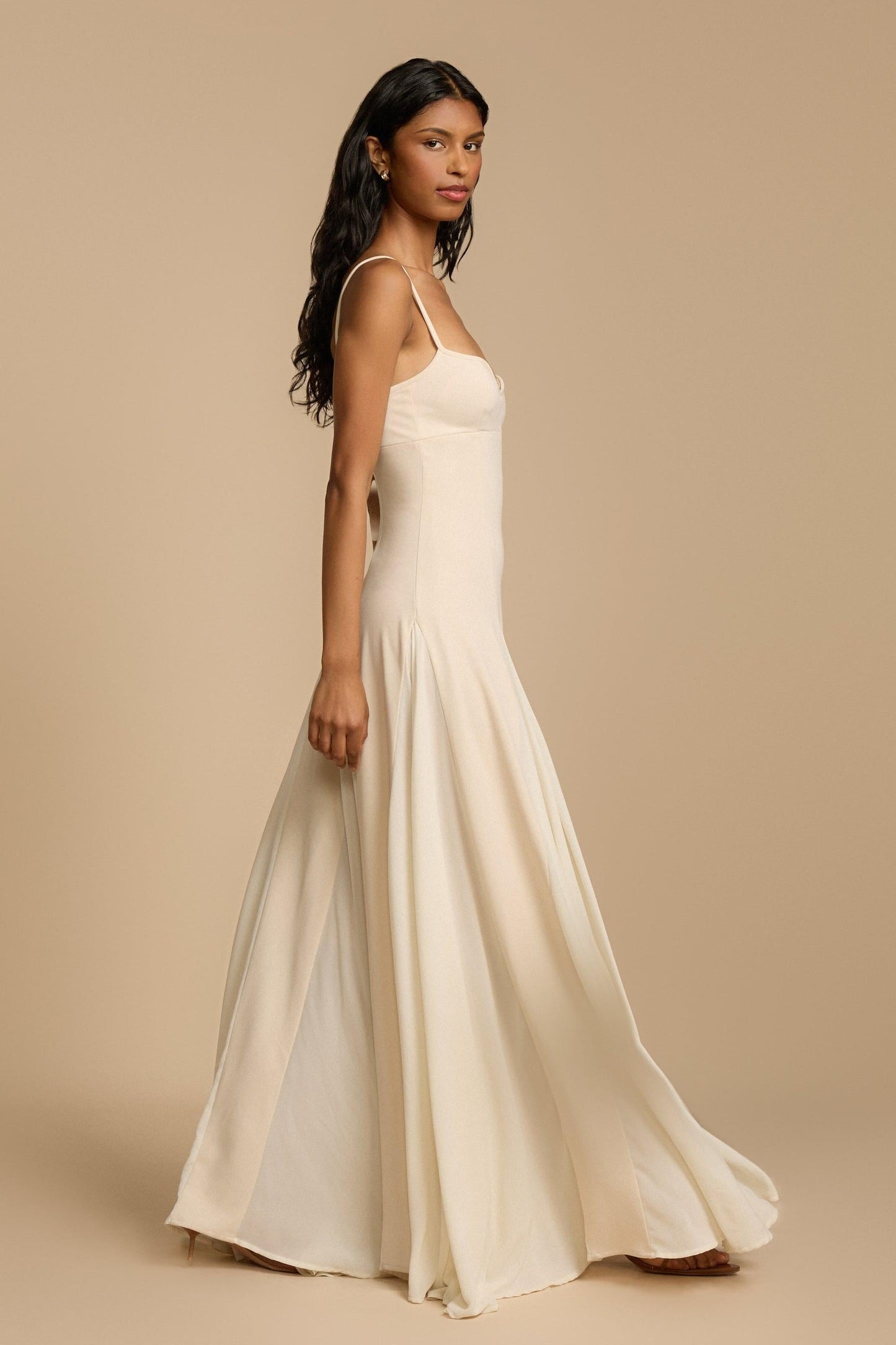 Jersey Sleeveless Maxi Dress