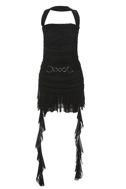 Mya Mesh Mini Dress
