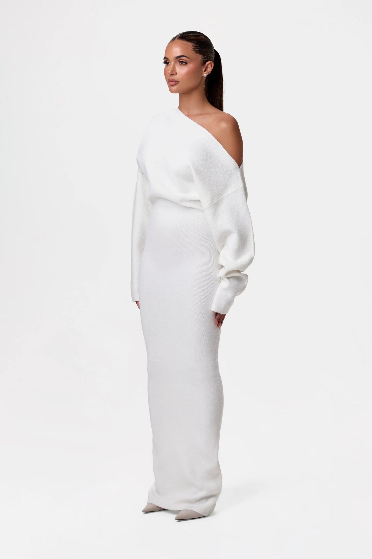 Drop-shoulder Sweater Dress 30$ Today Only