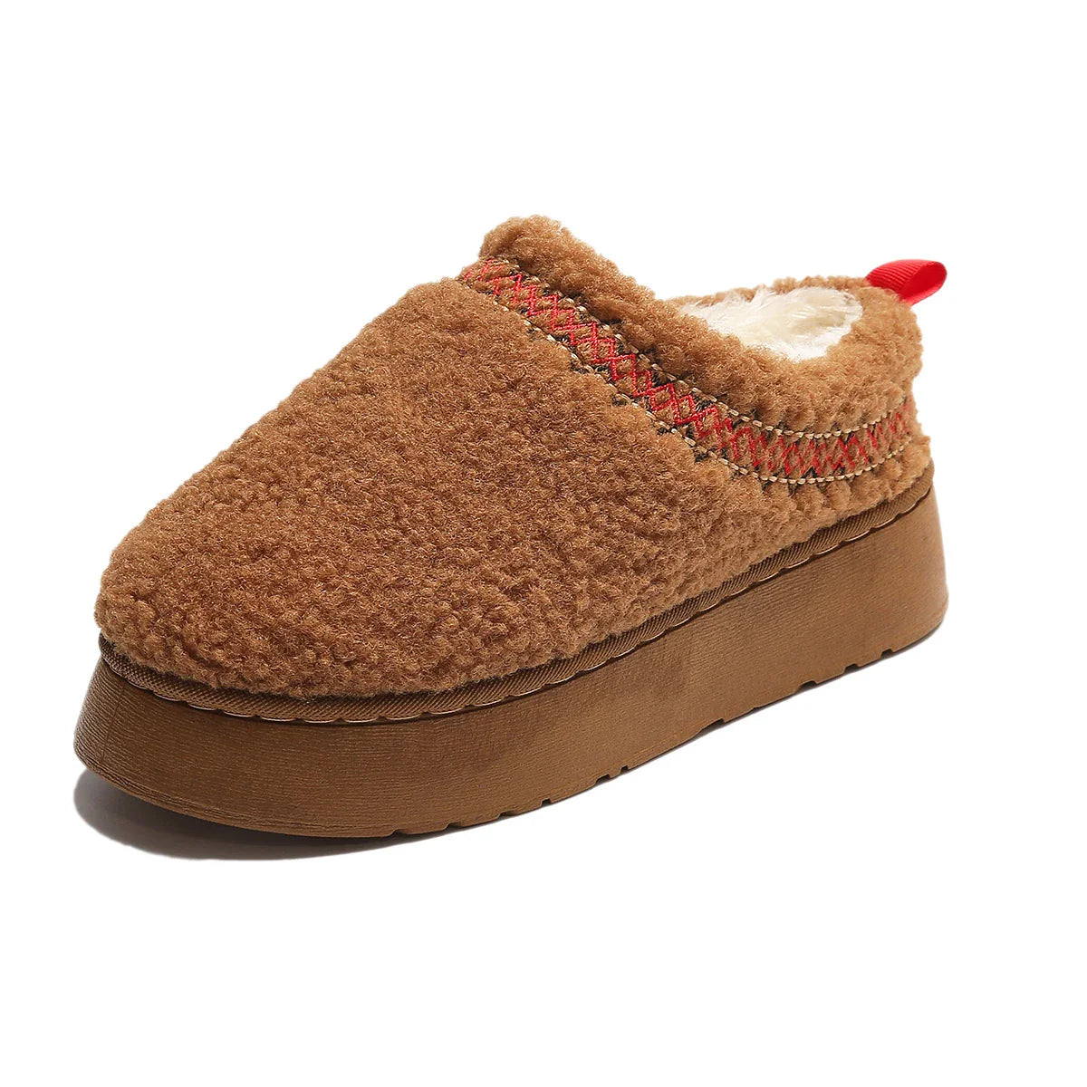 New Furry Plush Warm Stylish Platform Snow Boot
