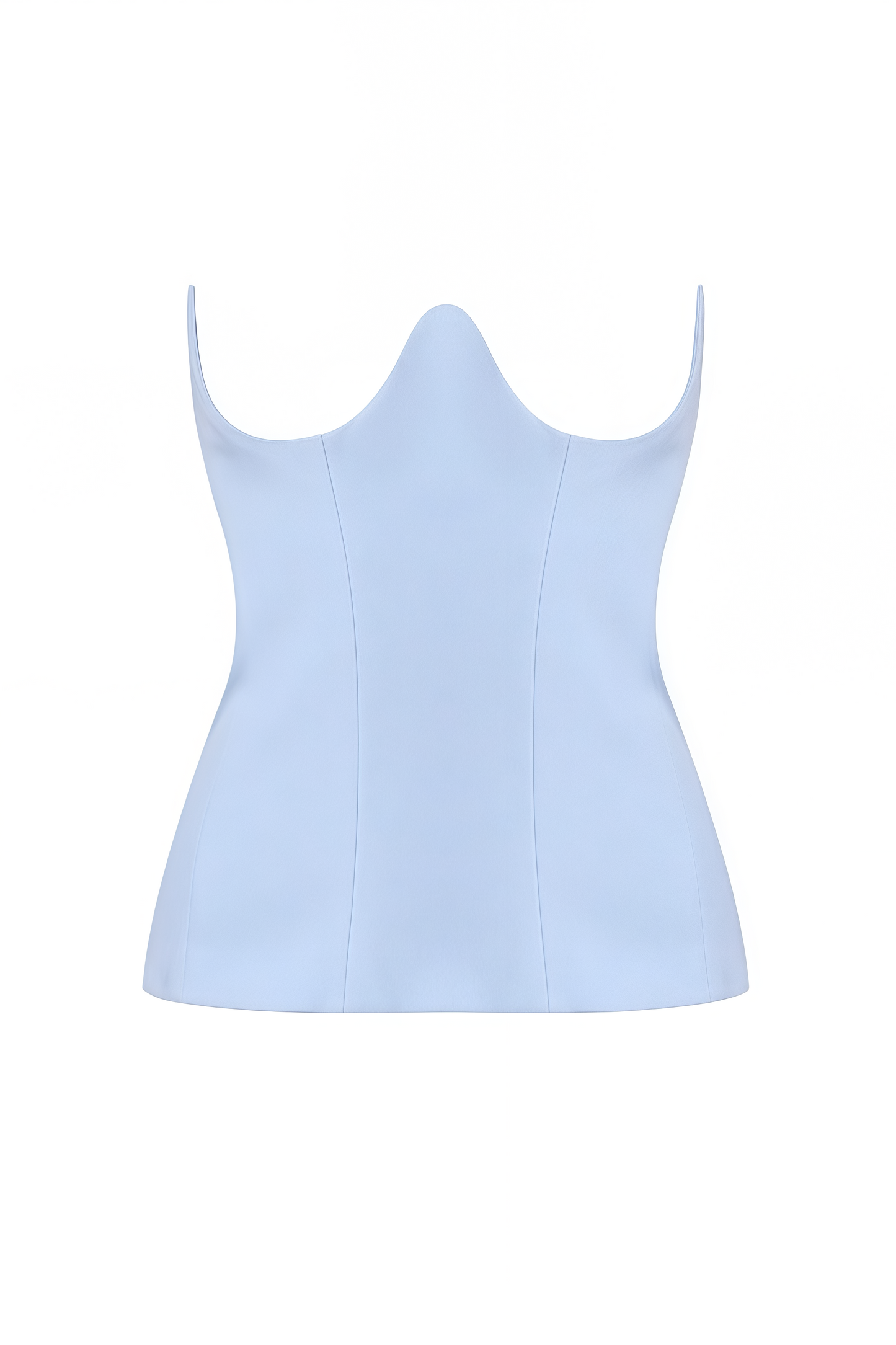 Lzada Blue Off Shoulder Waist Cinched Maxi Dress
