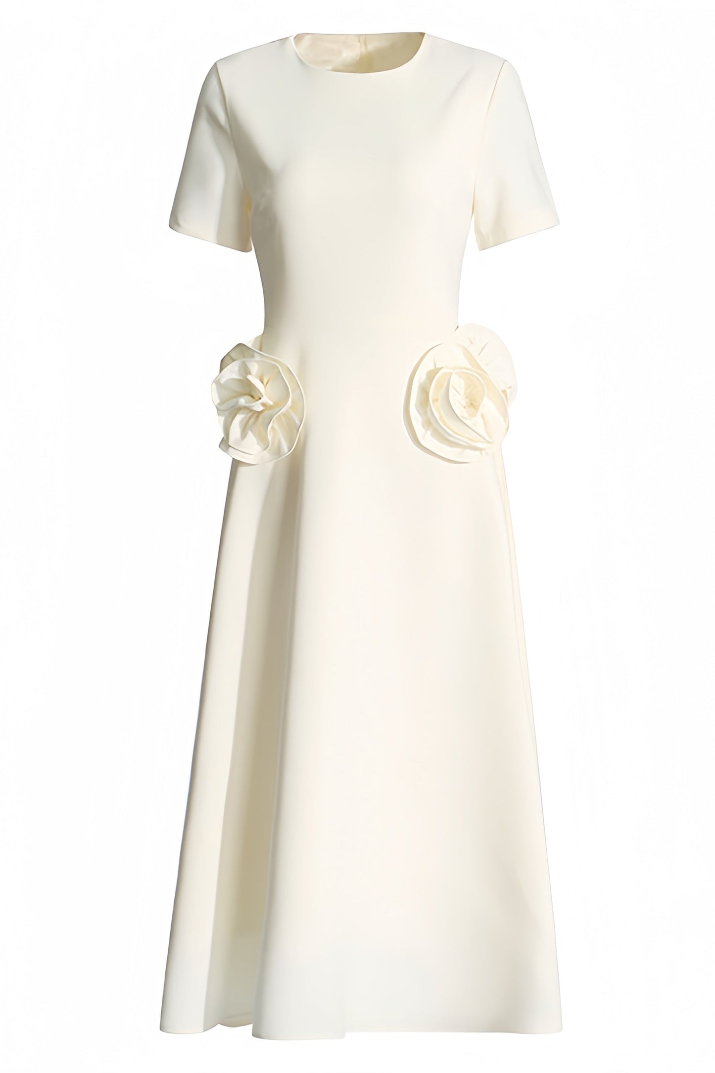 Loria 3d Patchwork Maxi Dress