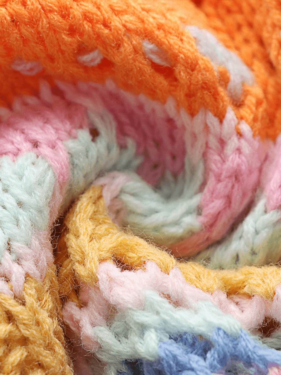 | Pumpkin Date Knit Cardigan - Orange