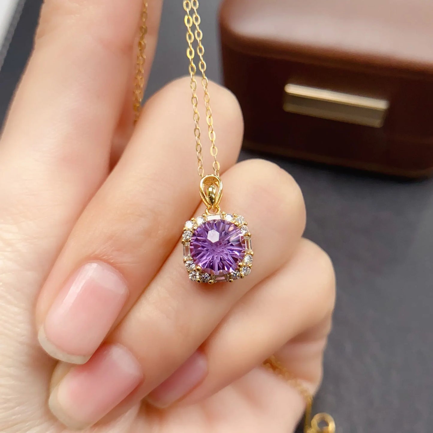 Elegant Amethyst Necklace