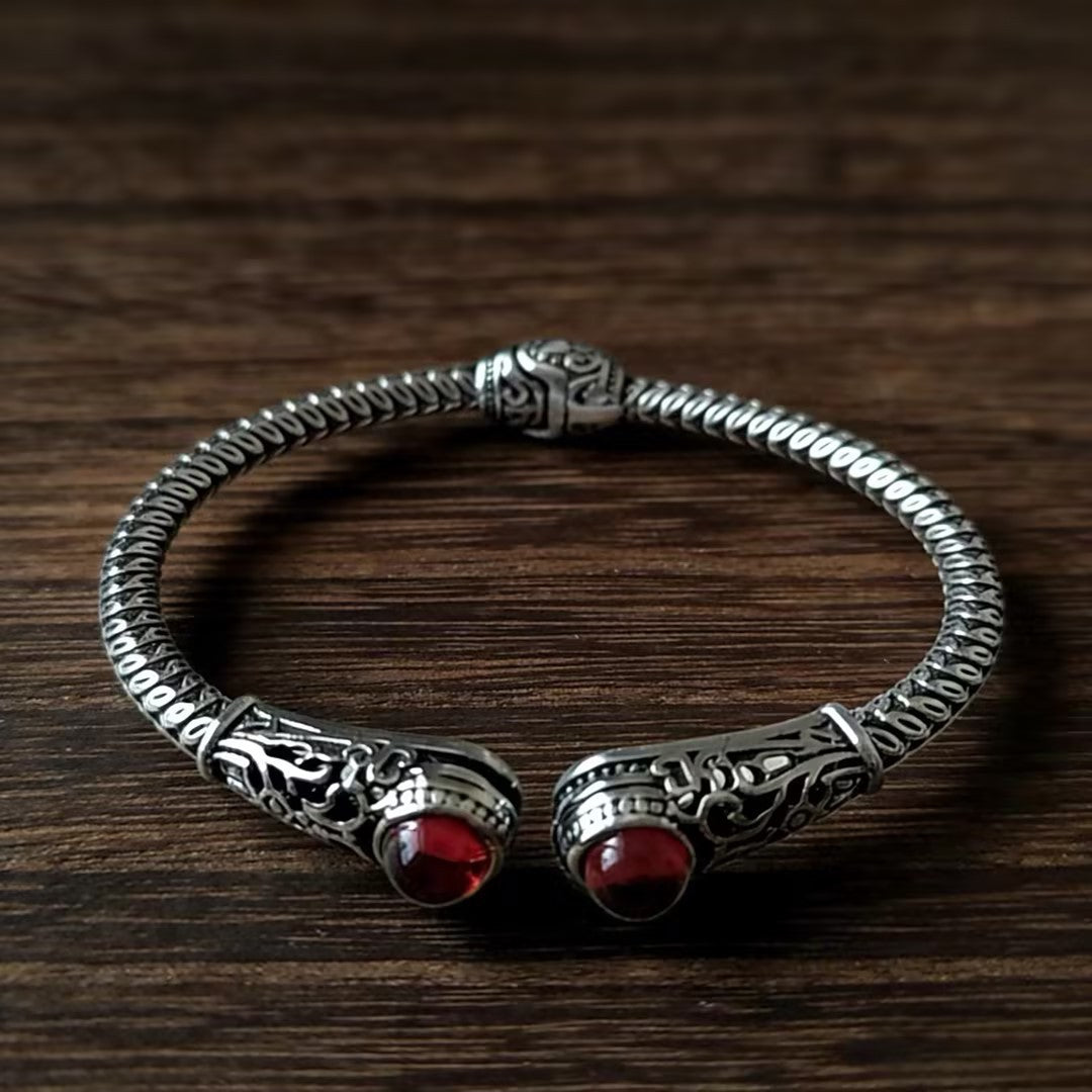 Vintage Garnet Bracelet