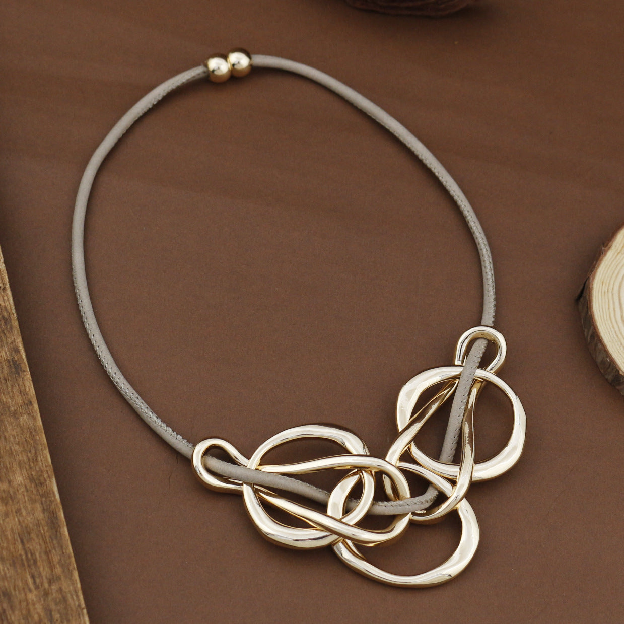 Modern Geometric Necklace