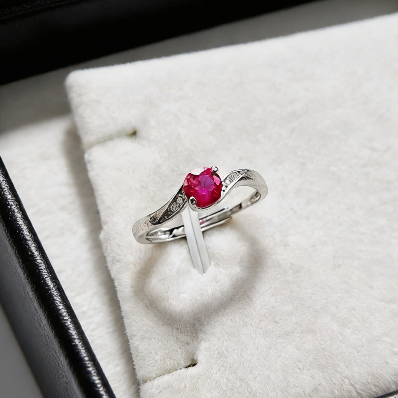 Elegant Ruby Ring