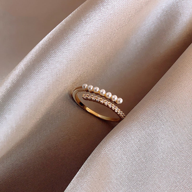 Pearl Gold Ring