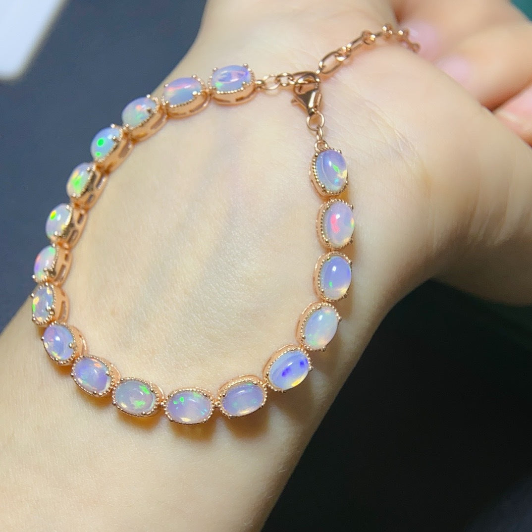 Elegant Opal Bracelet