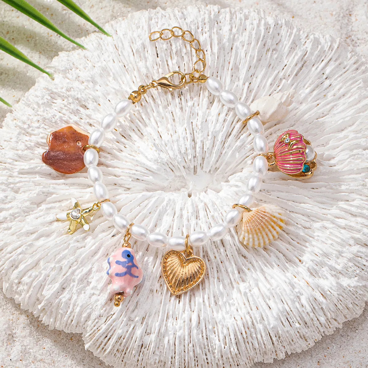 Charm Pearl Bracelet