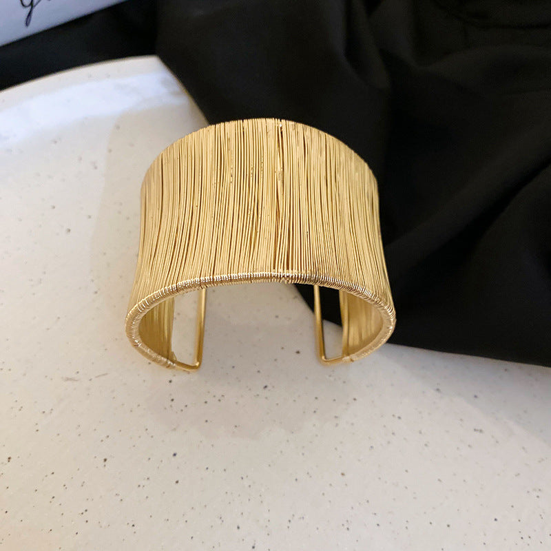 Classic Gold Cuff Bracelet