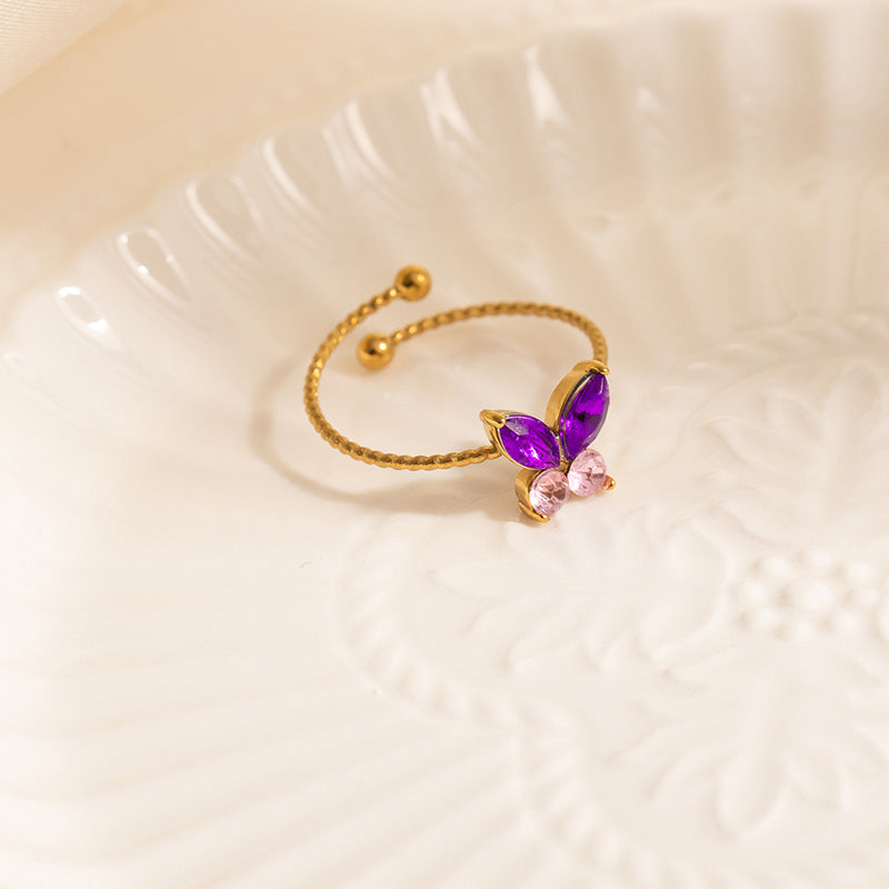 Elegant Amethyst Ring