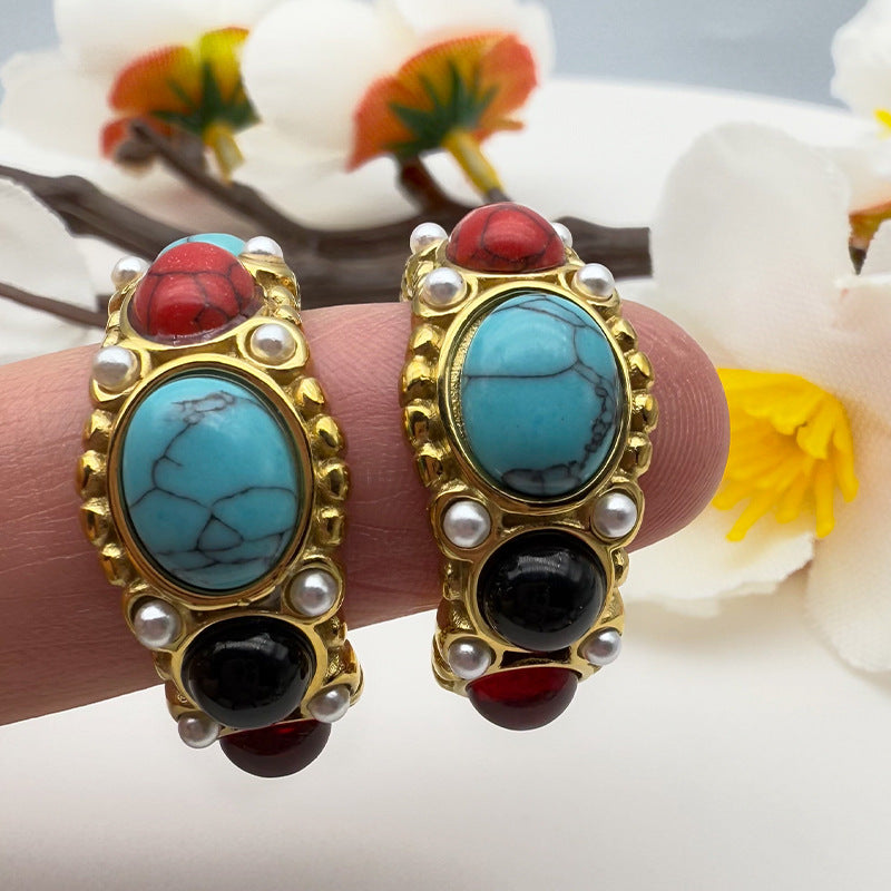 Vintage Turquoise Earrings