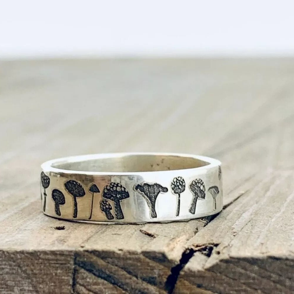 Handmade Mushroom Ring