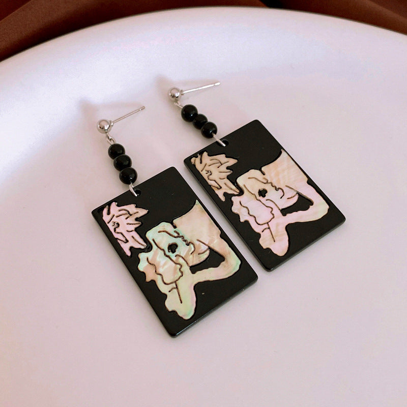 Artistic Face Earrings