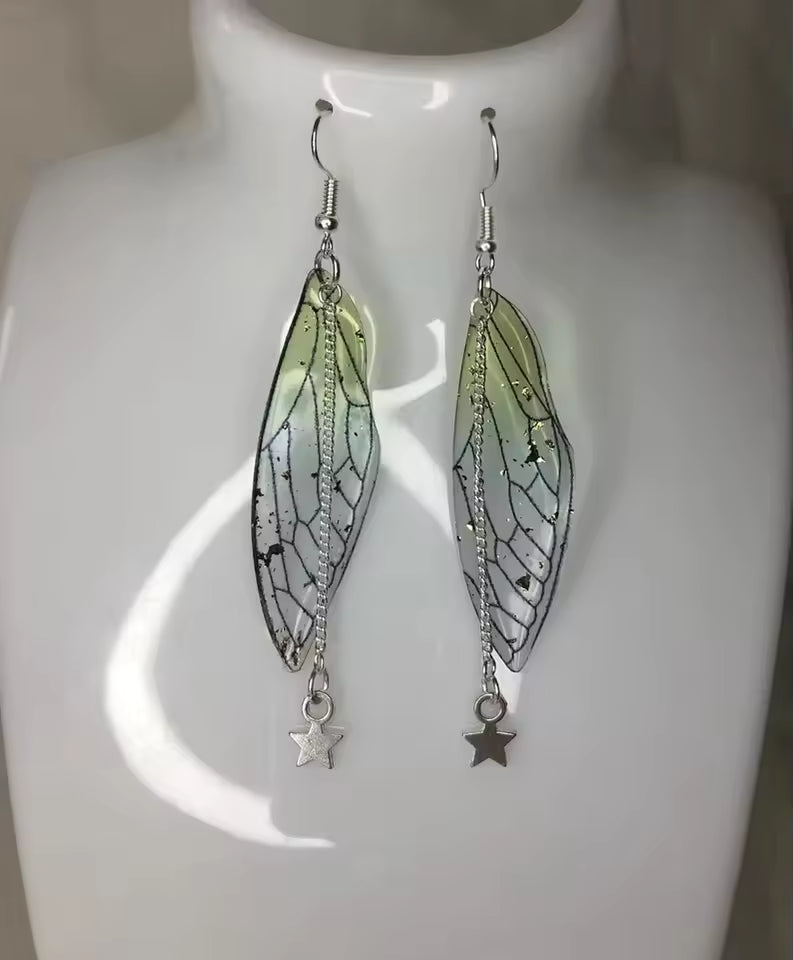 Elegant Fairy Wing Earrings
