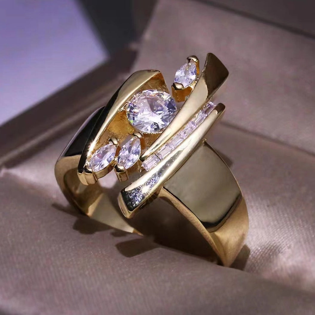 Statement Amethyst Ring