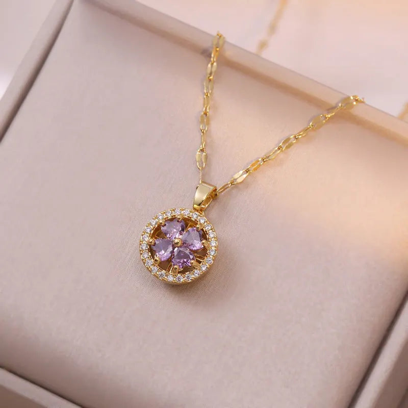 Elegant Amethyst Necklace
