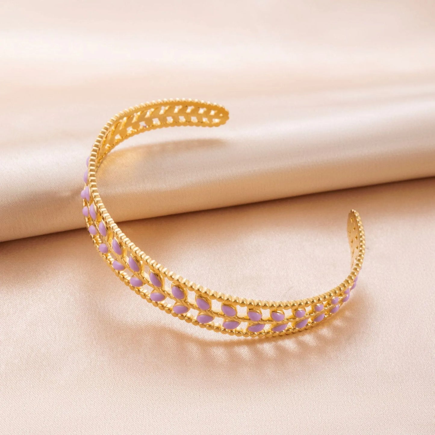 Elegant Amethyst Bracelet