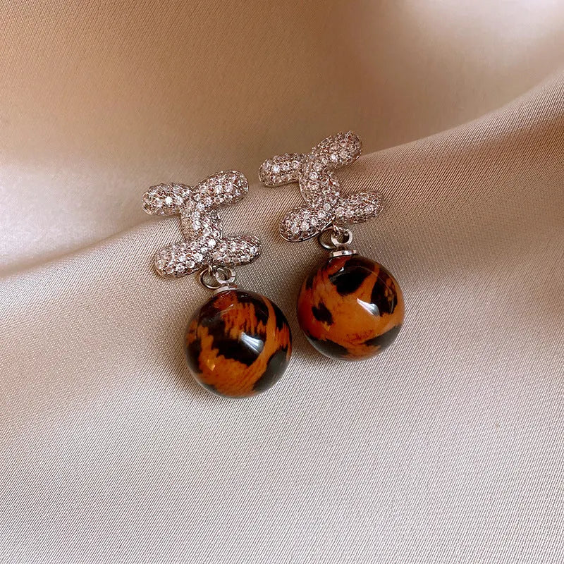 Elegant Tortoiseshell Earrings