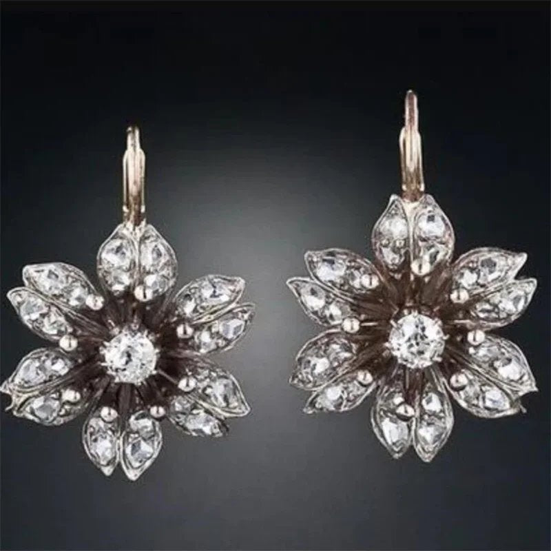 Vintage Crystal Flower