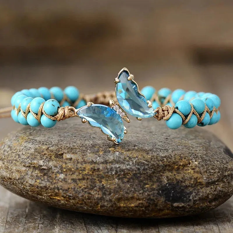 Elegant Blue Topaz Bracelet
