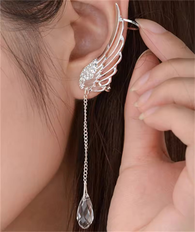 Elegant Crystal Drop Earrings