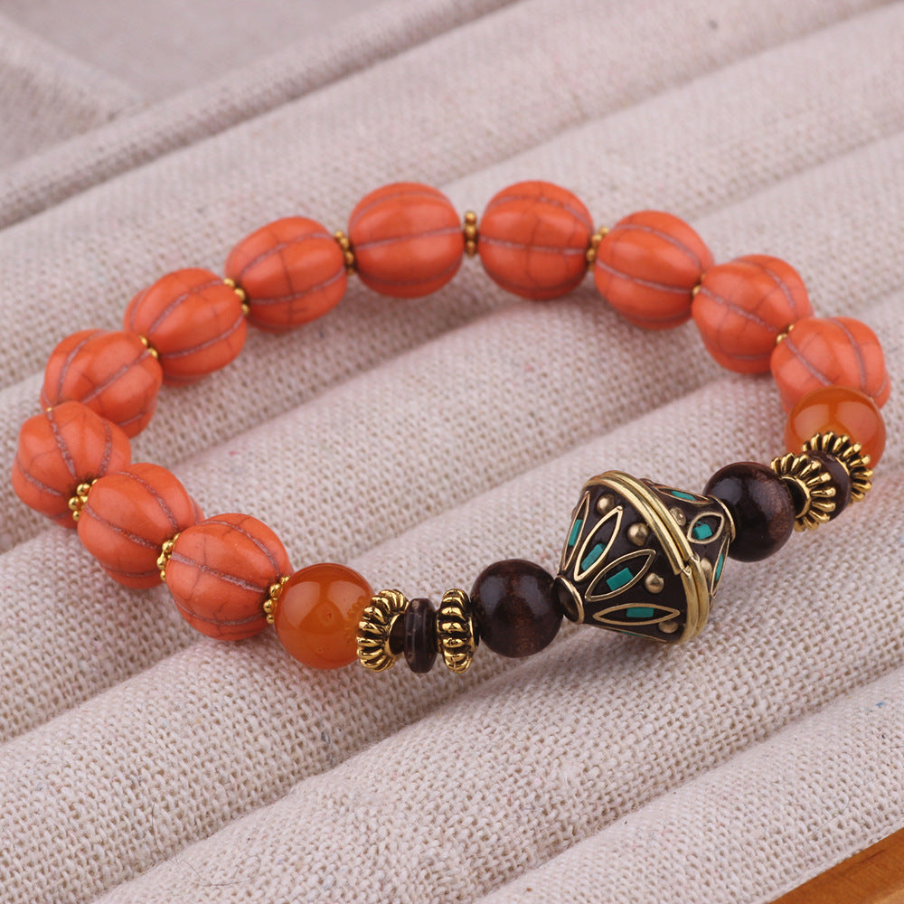 Bohemian Coral Bracelet