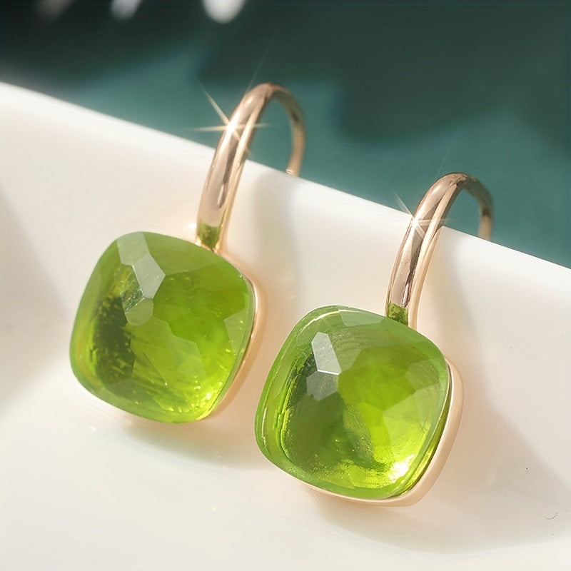 Elegant Peridot Earrings