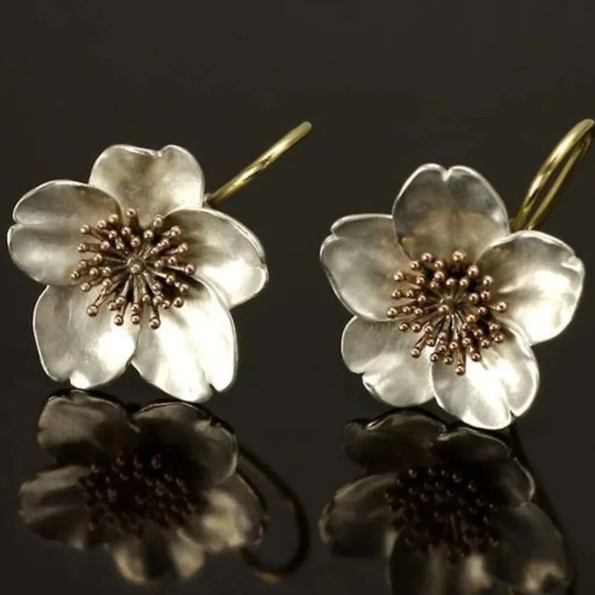 Vintage Flower Earrings