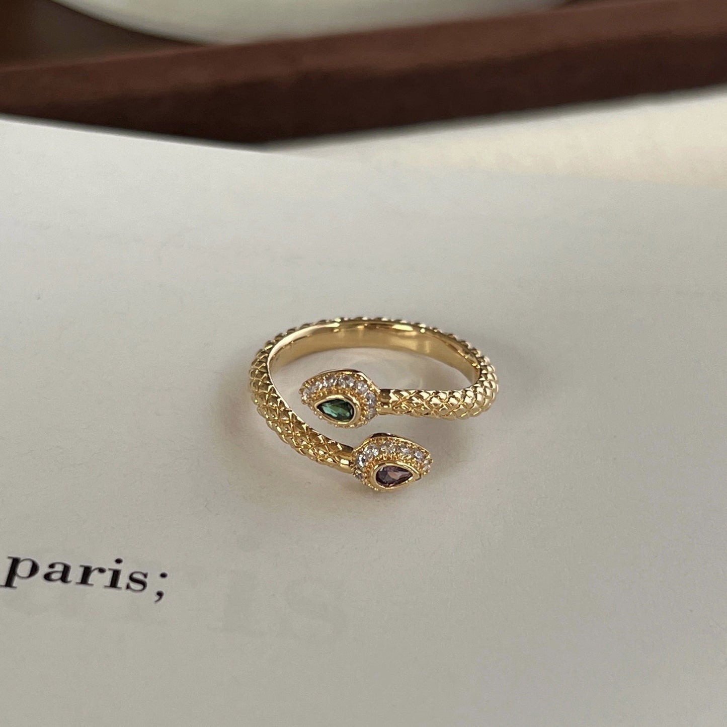 Vintage Snake Ring