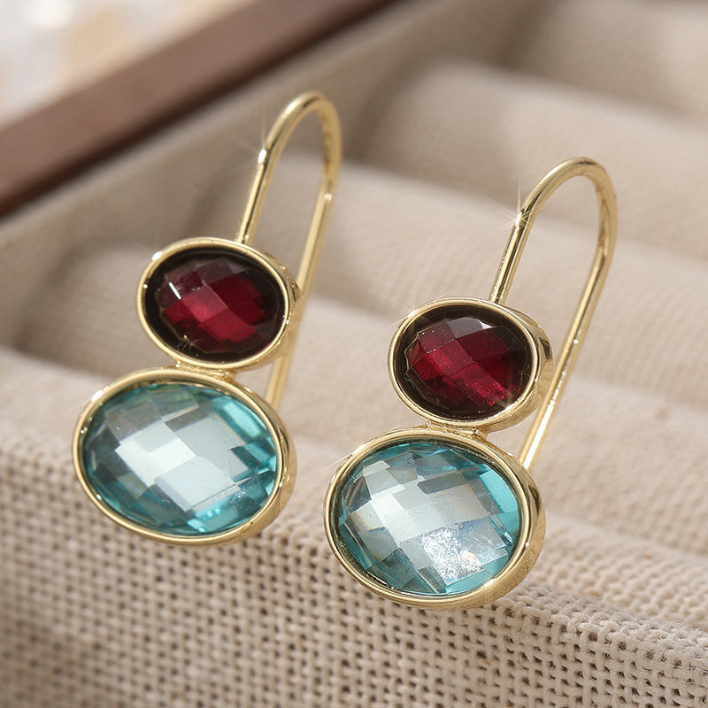Elegant Gemstone Earrings