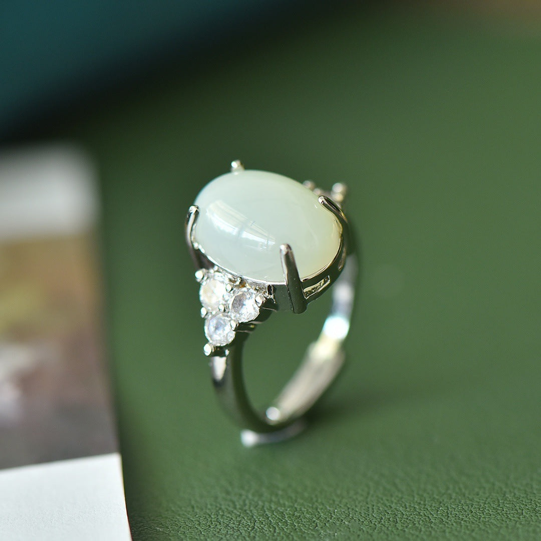 Elegant Jade Ring