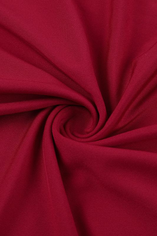 Color Halter V-neck Backless Maxi Dress