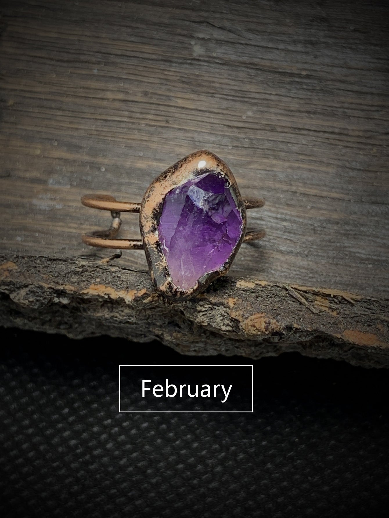 Vintage Amethyst Statement Ring