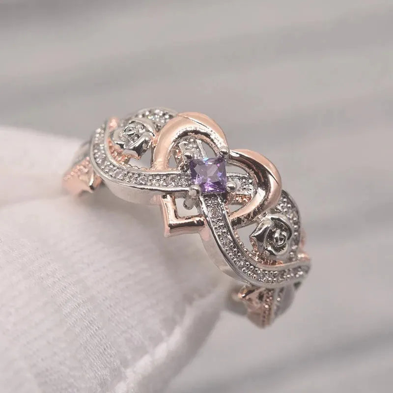 Elegant Amethyst Ring