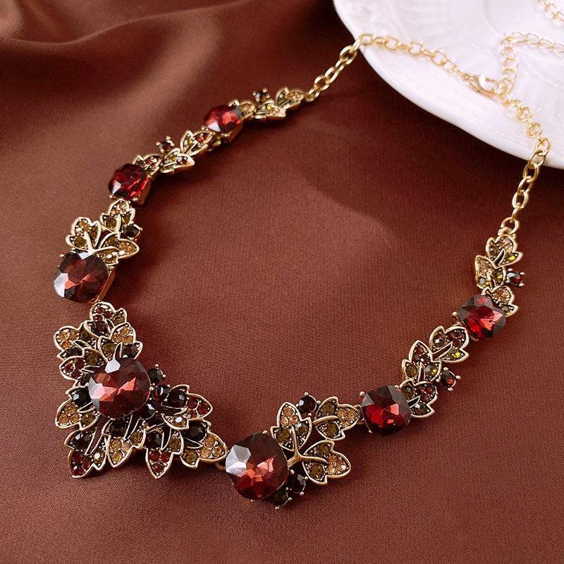 Elegant Ruby Necklace
