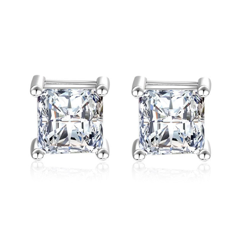 Elegant Princess Cut Crystal