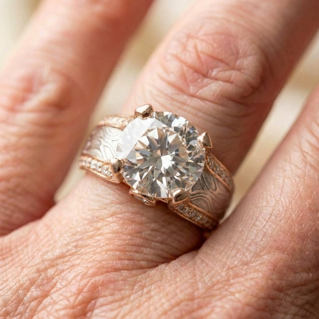 Vintage Zirconia Prifddinas Ring