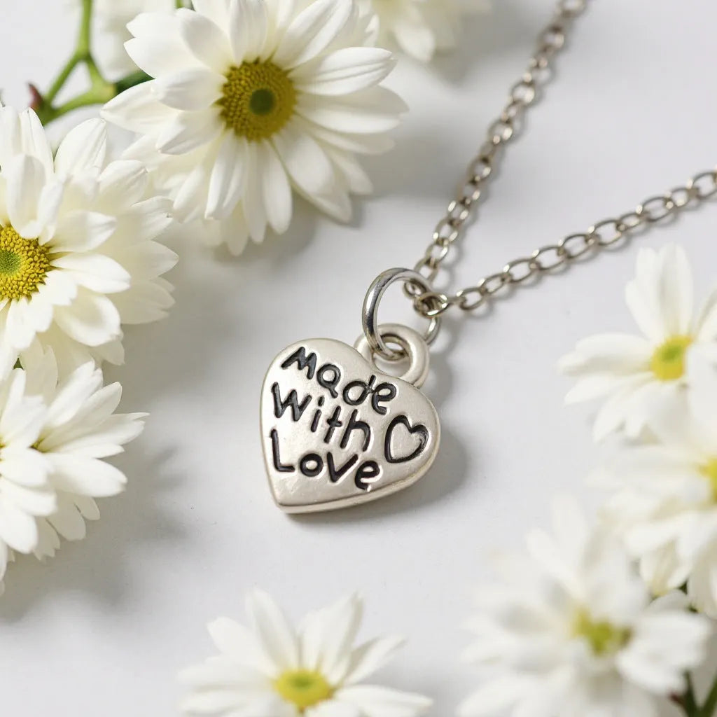 Made With Love Heart Necklace