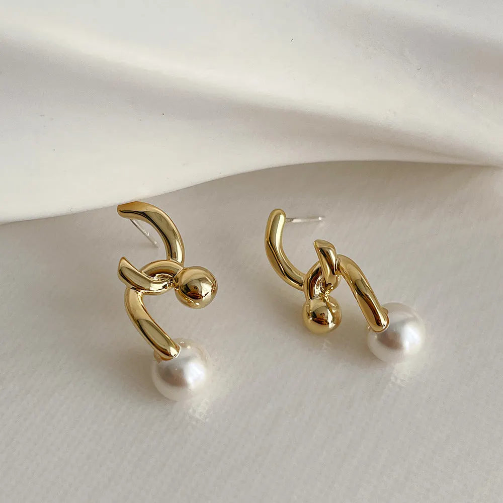 Elegant Pearl Earrings