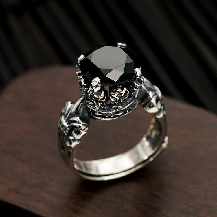 Vintage Black Onyx Ring