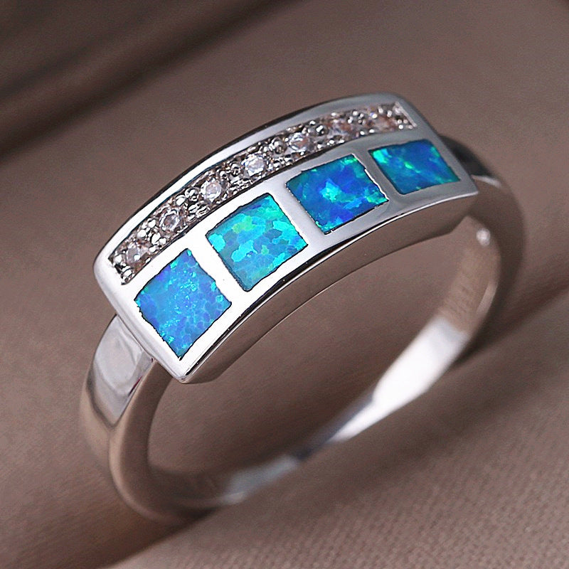 Elegant Opal Ring